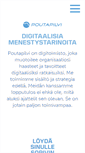 Mobile Screenshot of poutapilvi.fi